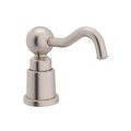 Rohl Luxury Italian Soap/Lotion Dispenser In Satin Nickel LS650CSTN